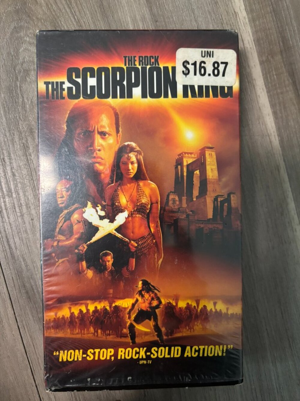 The Rock - The Scorpion King Vintage VHS Tape